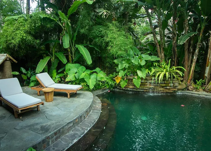 ヴィラ Cacao House 4bds Eco Bamboo House, Pool, Near School Bali *