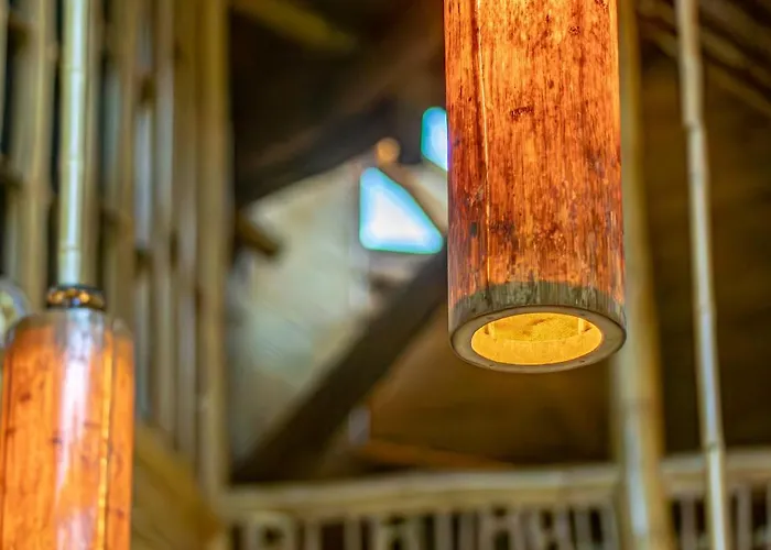 ヴィラ Cacao House 4bds Eco Bamboo House, Pool, Near School Bali *