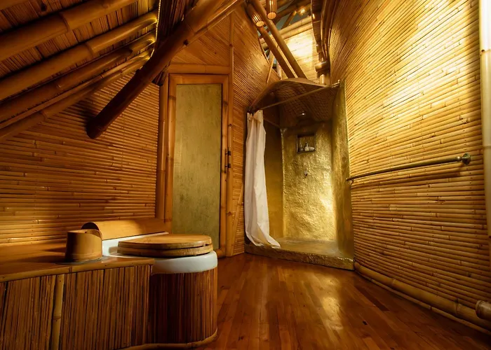 ヴィラ Cacao House 4bds Eco Bamboo House, Pool, Near School Bali